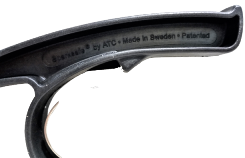 SparkSafe - Static Grounding Clamp With or Without 2.5m Clear Spiral Cable