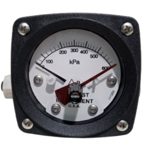 Mid-West Instrument Differential Pressure Gauge Aluminium 2.5" Model 120-AA-00-MO , 0-600 KPa