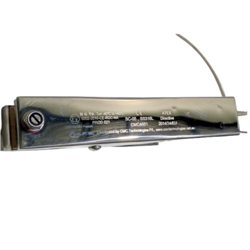 CMC Alptec Dual SC-05 ATEX CE Approved Stainless Steel Grounding Clamps with 1m Stainless Steel Cable , MOD