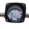 Mid-West Instrument 120MA-02-OO Differential Pressure Gauge, 0-3.5 Bar & 0-50 PSID, Dual Scale