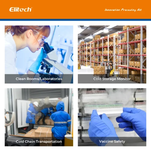 Elitech RCW 800 WIFI Temperature and Humidity Data Logger,Wireless Remote Temperature Recorder for Refrigerator Applications CMC