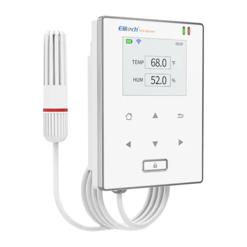 Elitech RCW 800 WIFI Temperature and Humidity Data Logger,Wireless Remote Temperature Recorder for Refrigerator CMC