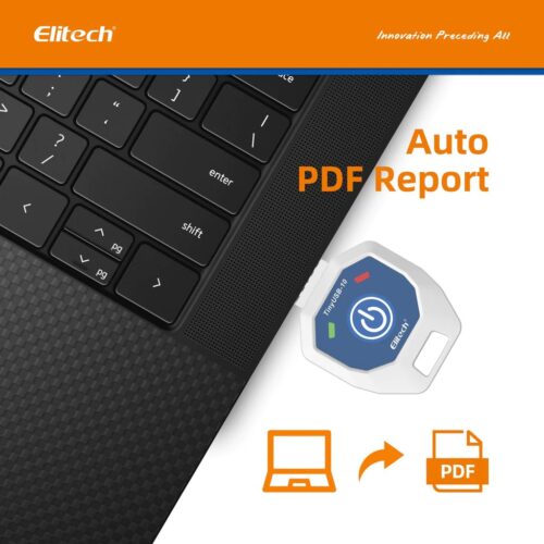 Elitech TinyUSB 10 tinyusb single use temperature recorder data logger Auto PDF Report CMC