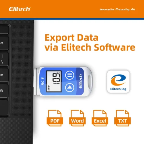 Elitech RC 5 Temperature Data Logger Software