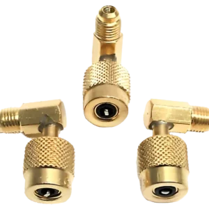 Mid West 90° Swivel Quick Connect Backflow Adapters for Male Test Cocks, Set of