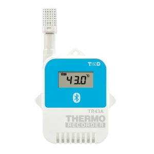 T and D TR43A Bluetooth Temperature Humidity Logger CMC