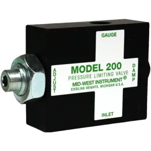 Mid West Model 200 Pressure Limiting Valves Aluminium Image by CMC