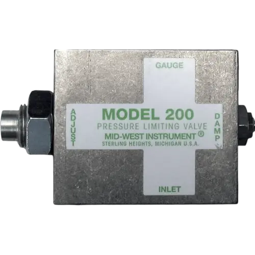 Mid West Model 200 Pressure Limiting Valves Stainless Steel Image by CMC